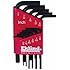 Eklind 10111 Hex-L Key Set, 0.050-Inch to 1/4-Inch,Short, 11-Piece