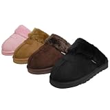 Journee Collection Faux Suede Backless Slipper