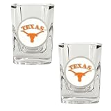 Texas Longhorns - NCAA 2oz Square Shot Glass Set - 2 Pack