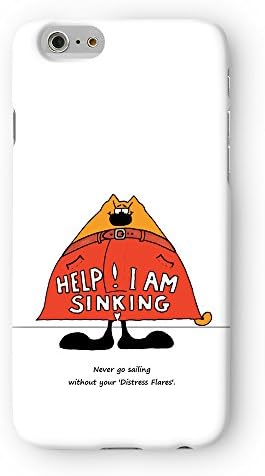 Distress Flares wow Full Wrap High Quality 3D Printed Case, Snap-On Protective Hard Back Cover for Apple® iPhone 6 by Clive Gardner