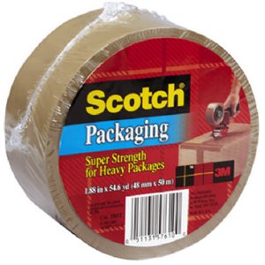 3M Company #3710-1PK-T 48MMx50M Tan Seal Tape