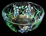 Texas Bluebonnets Design - Hand Painted - Serving Bowl - 6 inch diameter