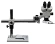 Boom Stand Binocular Stereo Microscope 3.5x~90x + 54 LED Light