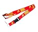Usc Trojans Ncaa Clip Lanyard Keychain Id Holder Ticket - Red