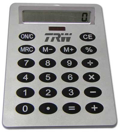 Ruda Overseas 068 Jumbo Solar A4 Calculator