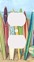 Surfboards on the Beach Decorative Outlet Cover