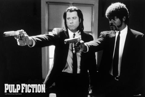 Produkt-Bild: 1art1 39100 Pulp Fiction - Guns Poster (91 x 61 cm)