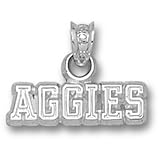 Texas A&M University Aggies Pendant (Silver)