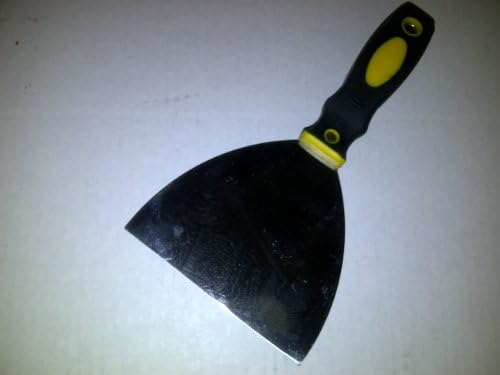 TBC Scraper Knife: 5" Flex Taping Knife, Putty Knife, Joint Knife, Stainless Steel Blade 9" Long