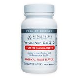 Integrative Therapeutics CoQ10 100mg, Tropical Fruit Flavor, 30-Count