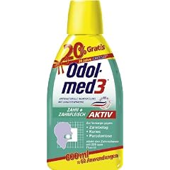 Odol med 3 Mundsp�lung Zahn und Zahnfleisch Aktiv, 600 ml