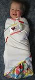 Snug and Tug Swaddle Blanket Retro Dots L (3-6 mos)