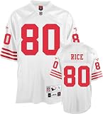 Jerry Rice San Francisco 49ers White NFL Premier Throwback Jersey