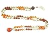 Yoga Energy Mala- Rudraksha Carnelian Stone Meditation Healing Mala Prayer Necklace