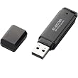 ELECOM セキュリティ機能付 USBフラッシュ 16GB(ブラック) MF-STU216GBK