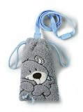 NICI 51988 - Handytäschchen Plüsch Winterbär braun