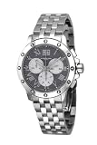 Raymond Weil Mens Quartz Watch with Grey Dial Chronograph Display and Silver Stainless Steel Strap 4899-ST-00668