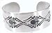 Spiders Spider Print Engraving Pewter Cuff Bracelet