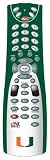 UNIVERSITY of MIAMI Logo and Colors on 4 Device Universal Remote Control