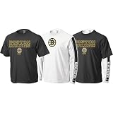 Boston Bruins Gameday Short/Long Sleeve T-Shirt Combo Pack