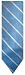 Men's Beau Brummel Soho Neck Tie Light Blue with White Stripes