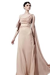 Maternity Crystal Applique Crystals Beaded Lace Chiffon/Taffeta/Tulle Evening Dress/Bridesmaid Dress 