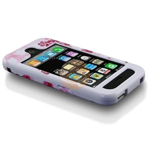 Spring Flower Clip-on Case for Apple iPhone 3GS 16GB / 32GB