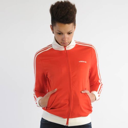 Adidas Damen Trainingsjacke S Beckenbauer, core energy s12, 38, X32046
