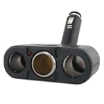 eForCity Three-Way Car Cigarette Ligh...