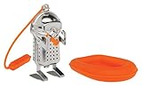 HIC Tea Infuser with Drip Tray, Scuba Diver and Raft