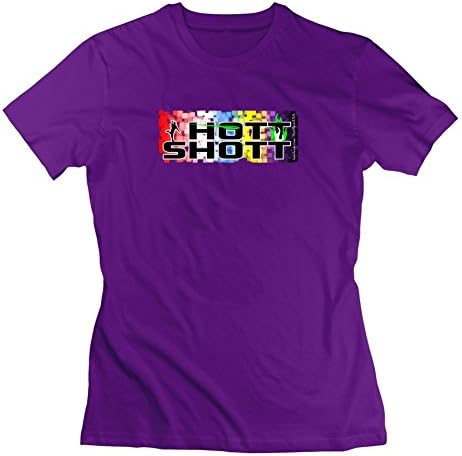 Speacial Casual Custom Short-sleeve 6 Shots To Count Women Small Purple T-shirt