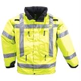 3-In-1 Rev High Vis Parka Reflective Yellow XL