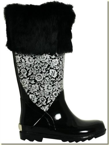 Chooka Womens Foil Flower Boot