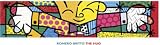 (20x60) Romero Britto The Hug Art Print Poster