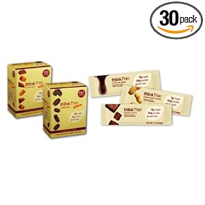Think Thin Monthly Weight Loss Snack Box, (Bars) (Pack of 30)