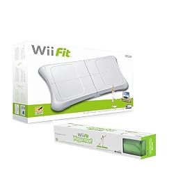 Wii Fit with Balance Board and Yoga Mat Bundle