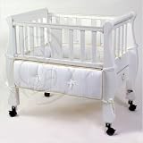 White Sleigh Bed Co-Sleeper
