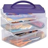 Medium Rectangle W/3 Layers Craft Organizer