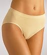 Cuddl Duds Seamless Microfiber Hi-Cut Brief Panty