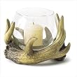 Rustic Antler Candleholder