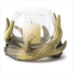 Rustic Antler Candleholder