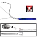 Pro Series 5 Lb Magnetic Pick-Up Tool with LED Light & Inspection Mirror Flex Shaft