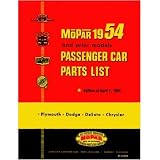 1946 to 1954 MOPAR CHRYSLER DODGE PLYMOUTH Parts Book by Mopar