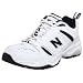 New Balance Men's MX602 Training Shoe,White/Navy,9 EEEE
