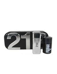 Carolina Herrera 212 Vip Gift Set for Men (Eau de Toilette Spray, After Shave Lotion)
