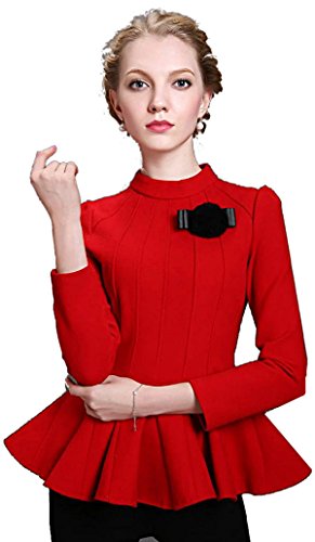 チュニック ブラウス エレガント レトロ クラシック デート カジュアル キュート エレガンス レディース 冬物 春物 可愛いスカーフ付き R779