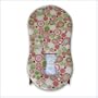 Ubi Deluxe Modern Changing Table (Wood Color=Cherry,Fabric Style=Lime Coco Beach)