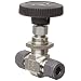Parker NP6 Series Stainless Steel 316 Needle Valve, Inline, Hand Wheel, Blunt Stem, CPI Compression Fitting
