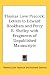 Thomas
Love
Peacock:
Letters
to
Edward
Hookham
and
Percy
B.
Shelley
with
Fragments
of
Unpublished
Manuscripts