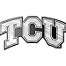 FANMATS 60378 TCU Horned Frogs Molded Chrome Plastic Emblem